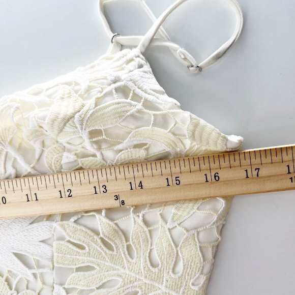 Dress the Population Asha Lace and Chiffon Gown size S NEW - Picture 11 of 13